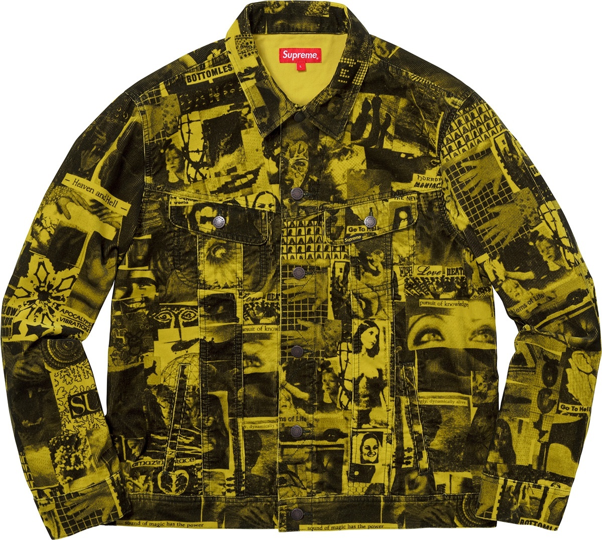Vibrations Corduroy Trucker Jacket view 7